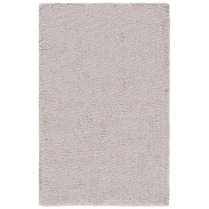 Tapis argenté touffeté à la main Gilcrease, Rectangle 3 pi x 5 pi