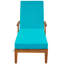 Chaise de patio avec coussins