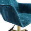 Aeliana Soft Velvet Swivel Desk Chair Office Chair-1482901706
