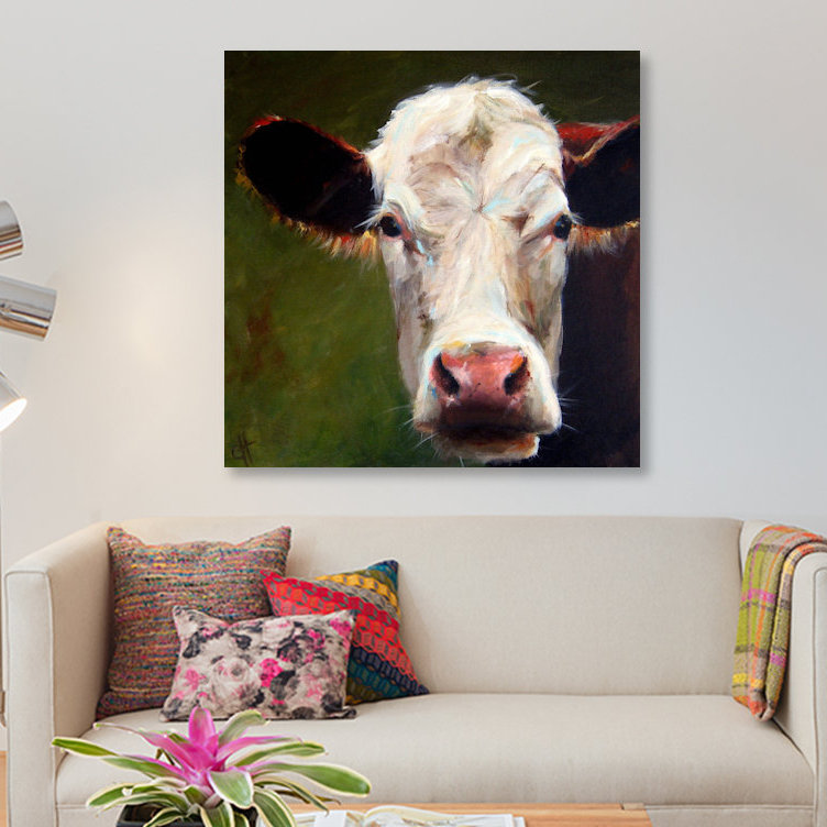 « frances », reproduction sur toile, H 18 po x l 18 po x P 1,5 po, Toile tendue, Pas de tapis