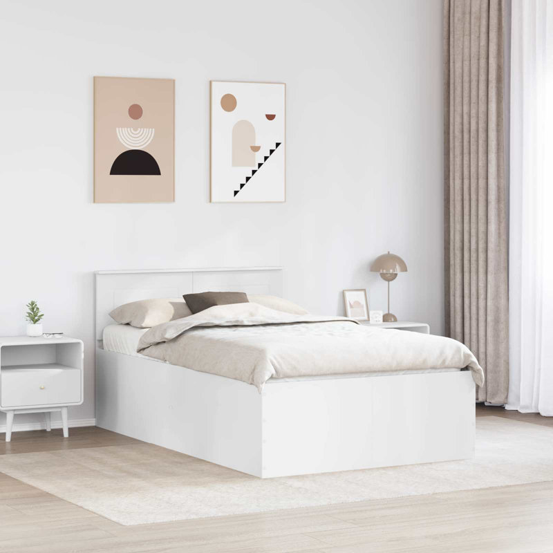 Bed, Small Double (4'), White