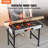 33'' W Manufactured Wood Top Workbench
