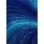 Tapis bleu touffeté à la main Magaret-1543627888