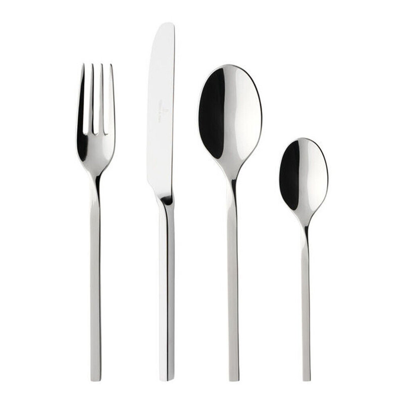 NewWave 24 Piece 18/10 Stainless Steel Cutlery Set, Service for 6