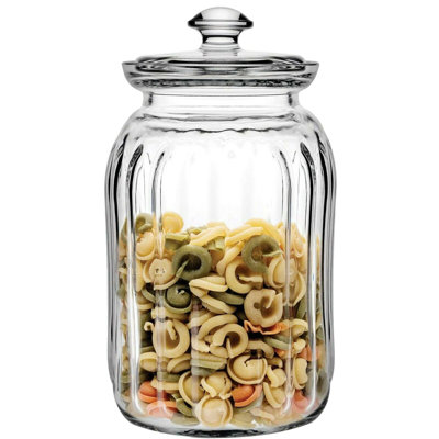 Glass Storage Jar - Set of 1