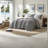 Soft Polyester Bedding Sets, Rustic Reversible Full Queen Home Comfort