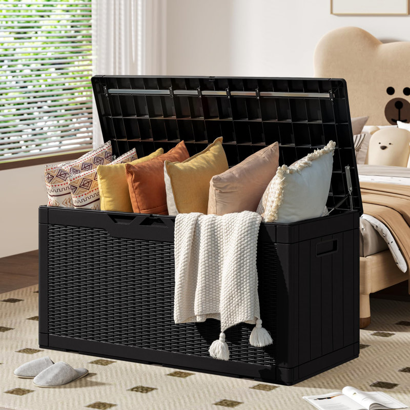 Coffre de rangement, Noir