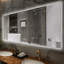 Miroir suspendu de salle de bain Addasyn-725472479-725472478