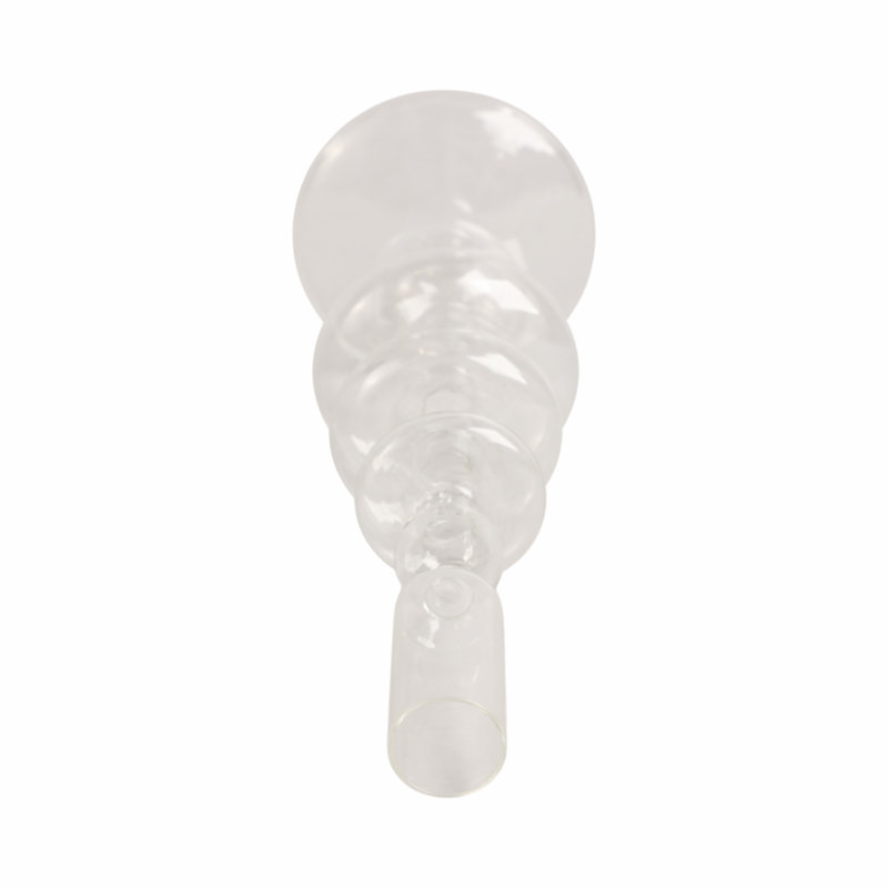 Candlestick Candle Holder, Clear