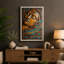 Gilded Buddha Contemplation Japandi 1 Piece Wrapped Canvas Wall Art-136741483-136741481