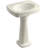 Bancroft 28" Tall Ceramic Vitreous China Rectangular Bathroom Sink-10940748-19195623-46017875