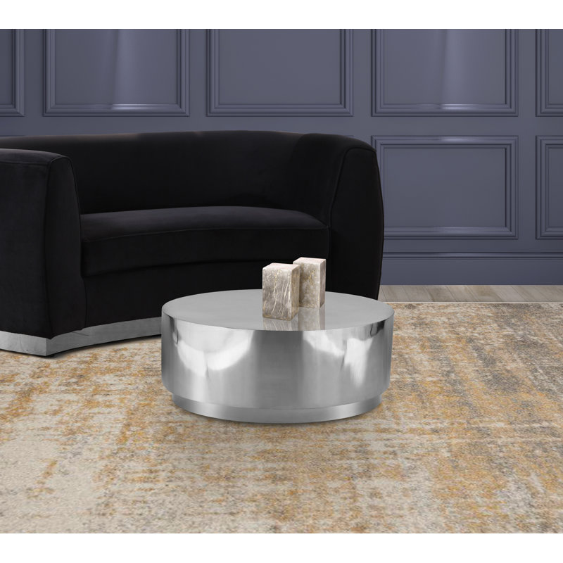 Dabrowski Coffee Table, Silver