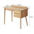Rectangle Modern Oak Solid Wood Writing Desk