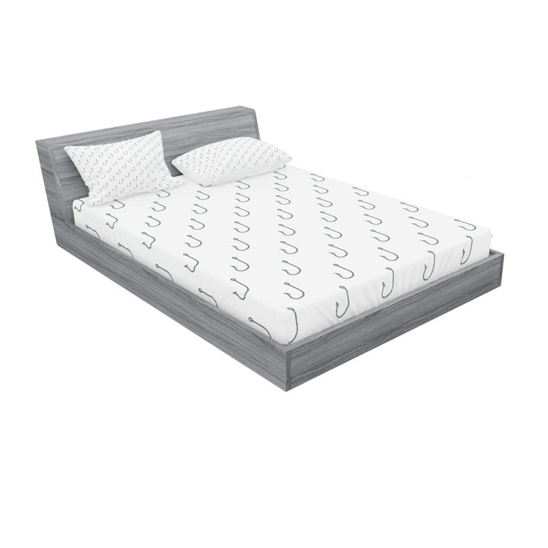 Ensemble de draps Sealife, Ensemble de drap pour grand lit avec drap-housse