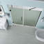 Belmore 66 x 72 Hinged Frameless Shower Door-30104192-38032953