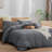 BESTOUCH Duvet Cover Set 100% Washed Cotton Linen Feel Lightweight-114986053-114986039