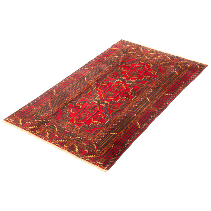 Teimani Red Rug 3'6" x 6'3"