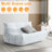 Armless 3-Seat Togo Three Seater Large Bean Bag Sofa-86514323-115636737
