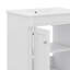 Meuble-lavabo 24 po avec lavabo, petit meuble-lavabo de salle d'eau avec cabinet 2 portes-116925773-116925772