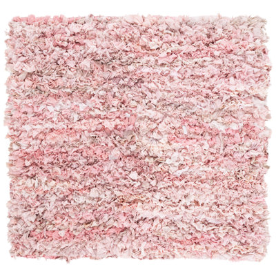 Adalayna Shag Hand Loomed Performance Rug