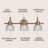 Gilcrease Metal/Glass LED Vanity Light-71024270-119334296