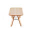 Banc Mid-Century moderne