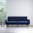 Lindford 78.50'' Velvet Convertible Sofa-1671133185