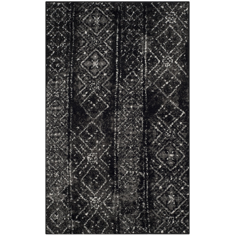 Tapis géométrique Aliesa Performance, Rectangle 3 pi x 5 pi