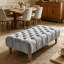 Velvet Upholstered Bench