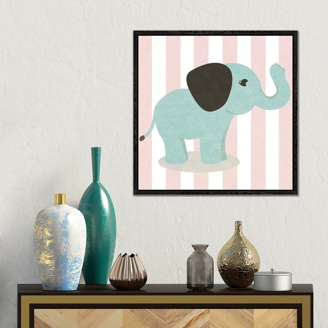 Happy Baby Animals I von SD Graphics Studio - Galerie-verpackte Leinwand Giclée