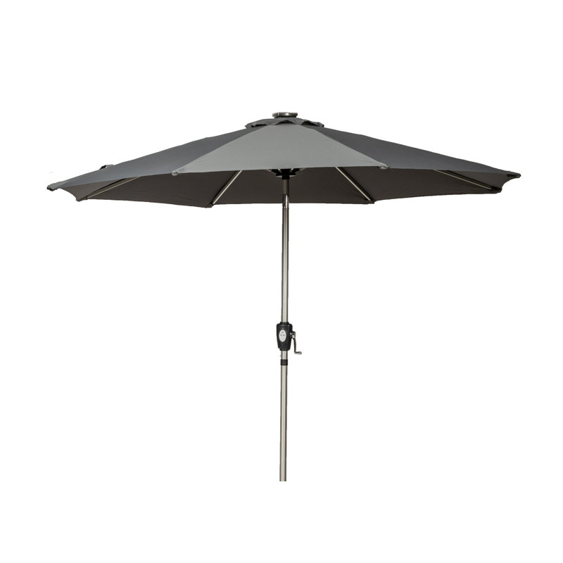 Sahara Crank and Tilt Parasol Brushed Aluminium Pole This parasol is made using Polyester Fabric which has a Weather-Proof Coating & UPF Sun Protection Level 50