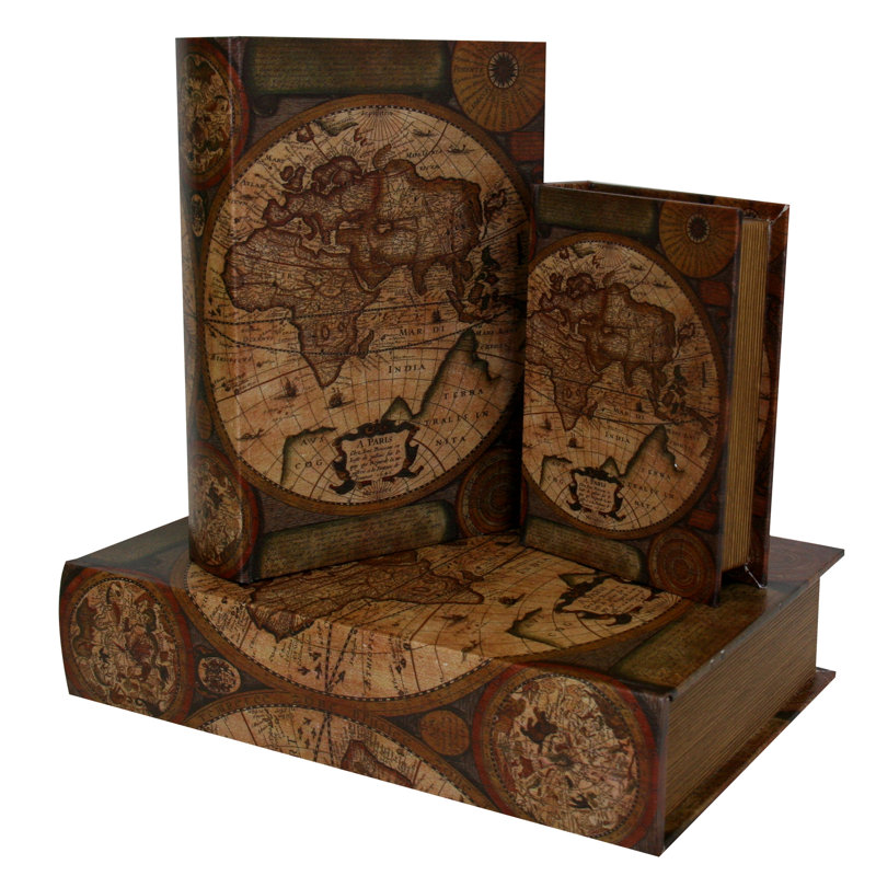 Wooden Book Box