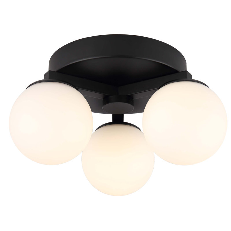 Rail d'éclairage 3 lumières Nylah 5,75 po