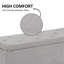 Margaet Polyester Upholstered Storage Bench-2006036537