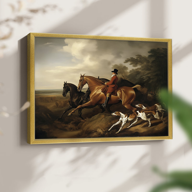 Faune - Lxxviii - Reproduction encadrée - Restickable, H 8 po x l 10 po, Or