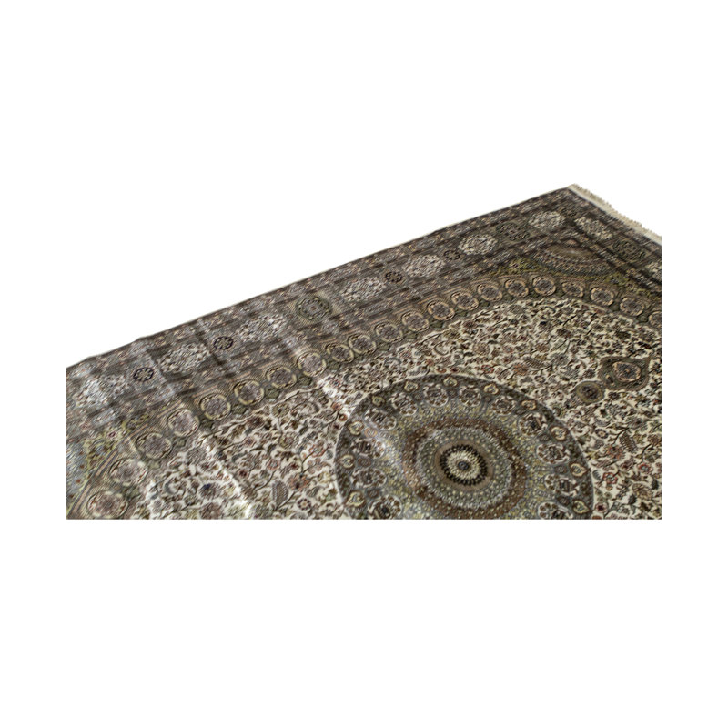 Hand Woven Silk Oriental Area Rug