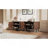 Functional 4-Door TV Cabinet – 2 Storage Spaces, Adjustable Shelves, Ideal For Living Room Organization-400994440