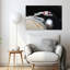 Close-up of a hood ornament of Ford's car Culver City Los Angeles County California USA 1 Piece Wrapped Canvas Wall Art-1122922087