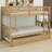 Wood Bunk Bed With Trundle, Convertible Into 2 Individual Single Beds-809406569
