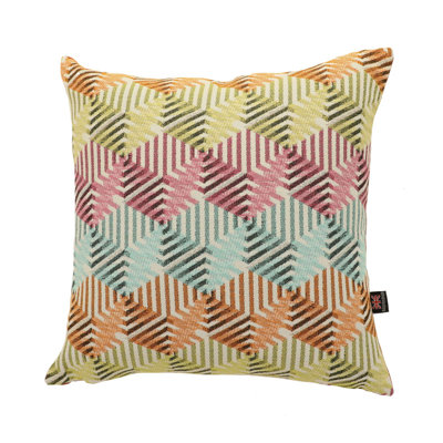 Braid Geometric Square Throw Cushion