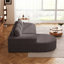 Canapé modulaire en L 108,5 po Chenille-270129525-270129483