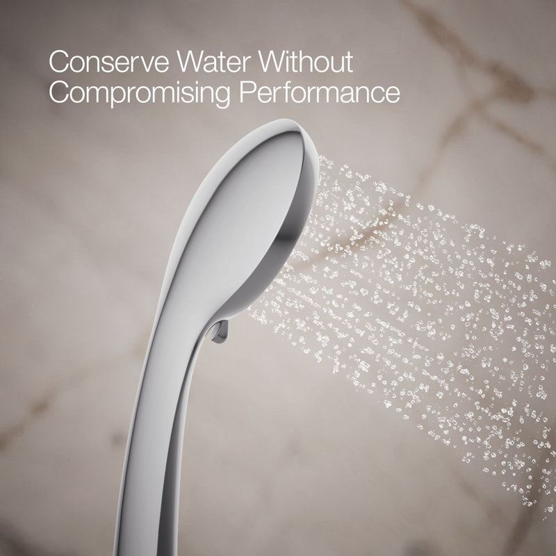Awaken G90 1.75 Gpm Multifunction Handshower, Polished Chrome