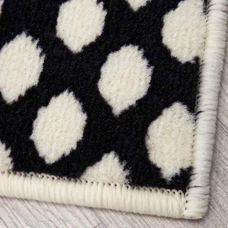 Runner Geometric Area Rug, Runner 60 x 150 cm