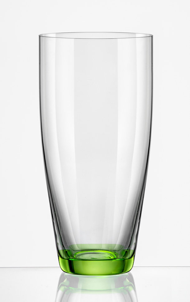 Rainbow Glass Table Vase David Shaw Silverware 