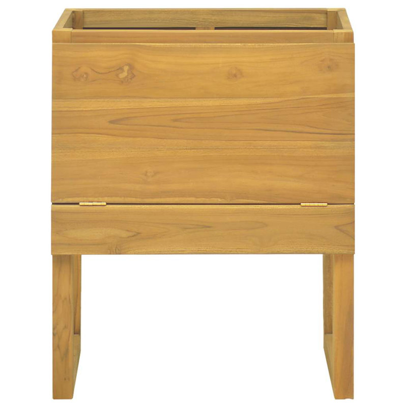 Hux Bathroom Cabinet 60x40x75 cm Solid Wood Teak
