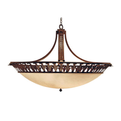 Luminaire suspendu simple à 8 lumières Hampton