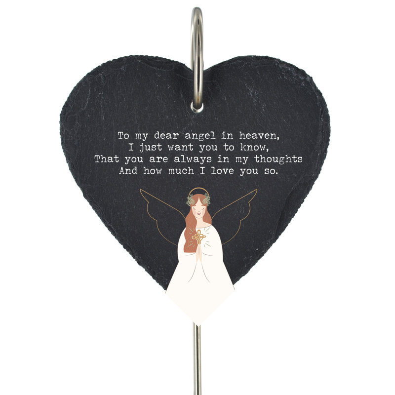 Birdene Waterproof Stone People Memorial Plaque