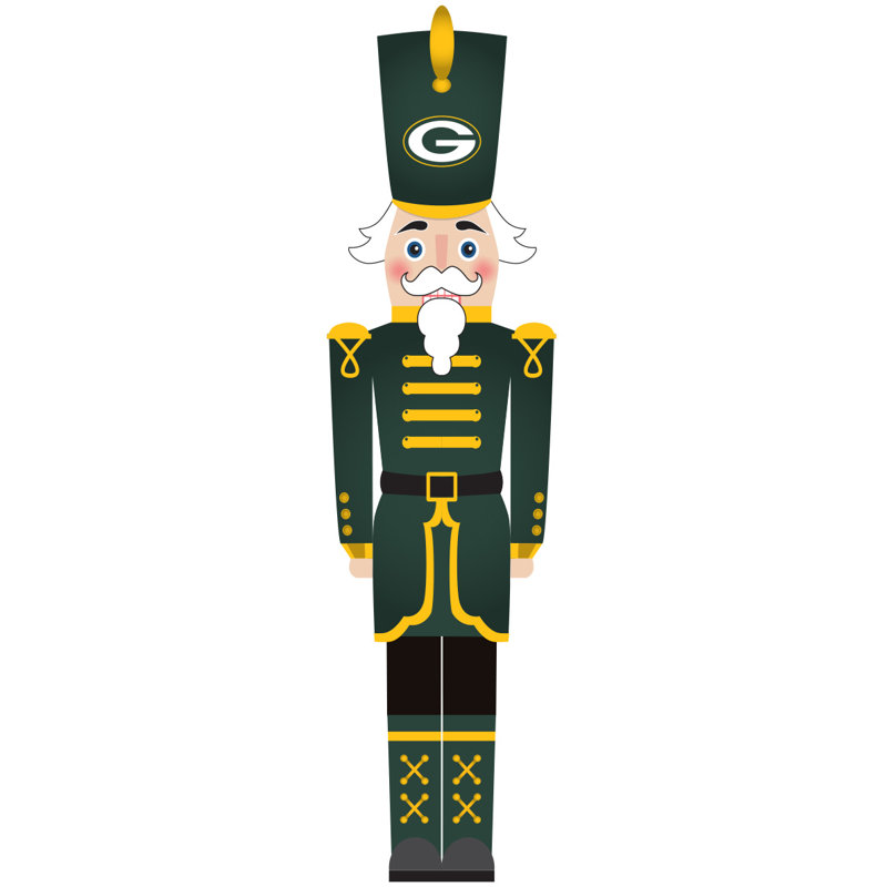 Green Bay Packers 46" Nutcracker Leaner