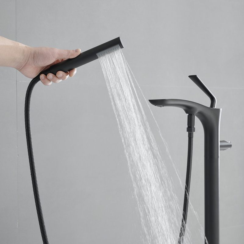 1 Handle Bathroom Freestanding Tub Filler