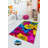 Premium Woven Carpet Area Rug, 5.9 x 9.2 ft, 100% Polyester, 650 g/m² | Antibacterial, Non-Slip Underside, 3D Digital Printing | Machine Washable, Soft Pile Height: 0.3 in | Perfect for Living Room & Bedroom Decor-1838740846